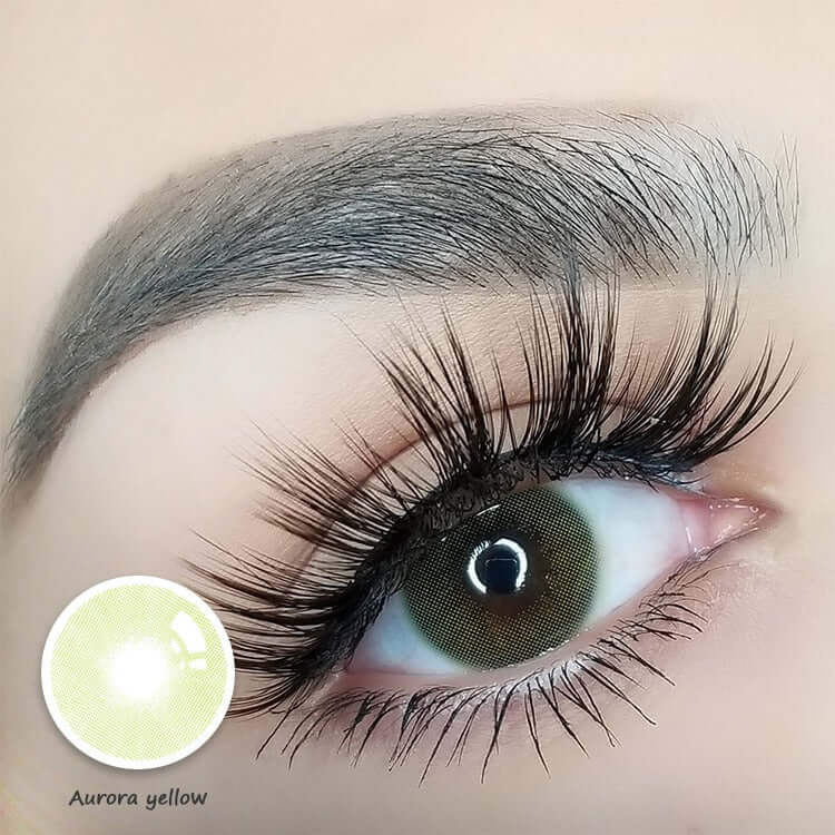 Contact Lenses - Aurora yellow